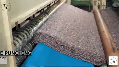 Carding — manufacturing step 6