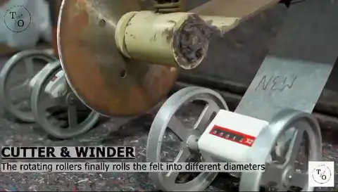 Cutter & Winder — manufacturing step 10